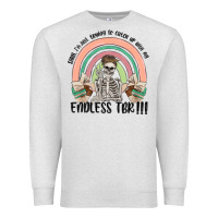 Oatmeal Heather endless tbr Premium Sweatshirt - MaliasSmallBusiness