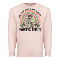 Pale Pink endless tbr Premium Sweatshirt - MaliasSmallBusiness