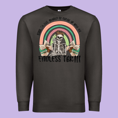 Endless Tbr Premium Sweatshirt Designed By Maliassmallbusiness