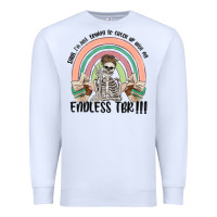 White endless tbr Premium Sweatshirt - MaliasSmallBusiness
