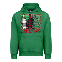 Emerald Womens Just a Girl Who Loves Christmas Funny Urban Hoodie - Bettercallsaul