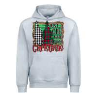Heather Grey Womens Just a Girl Who Loves Christmas Funny Urban Hoodie - Bettercallsaul