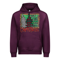 Mauve Wine Womens Just a Girl Who Loves Christmas Funny Urban Hoodie - Bettercallsaul