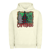 Pigment Pistachio Womens Just a Girl Who Loves Christmas Funny Urban Hoodie - Bettercallsaul