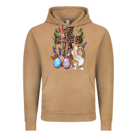 Vintage Camel Easter bunny and floral cross Vintage Hoodie - RanaPortraitStore