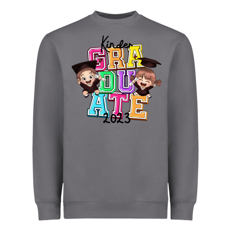 Kinder Graduate 2023 Heavyweight Sweatshirt by texasbilliewilder | Teevron