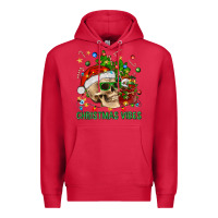 Cardinal Christmas Vibes Premium Hoodie - BundleAndBundleShop