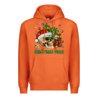 Carrot Christmas Vibes Premium Hoodie - BundleAndBundleShop