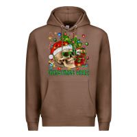 Chestnut Christmas Vibes Premium Hoodie - BundleAndBundleShop
