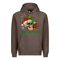 Coffee Christmas Vibes Premium Hoodie - BundleAndBundleShop