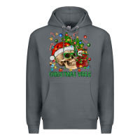 Rock Christmas Vibes Premium Hoodie - BundleAndBundleShop