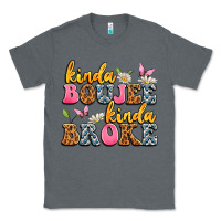 Charcoal Heather kinda boujee kinda broke Classic Tee - JahusDesignShop