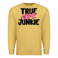 Antique Gold true crime junkie Premium Sweatshirt - MaliasSmallBusiness