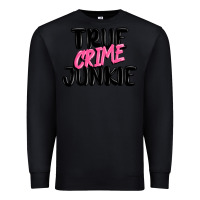 Black true crime junkie Premium Sweatshirt - MaliasSmallBusiness