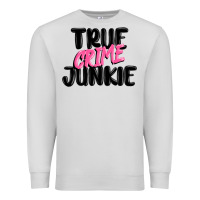 Dove Grey true crime junkie Premium Sweatshirt - MaliasSmallBusiness