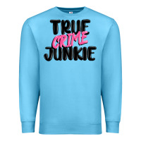 Ocean Blue true crime junkie Premium Sweatshirt - MaliasSmallBusiness