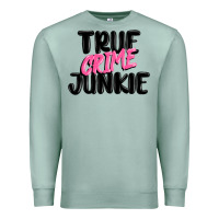 Seafoam true crime junkie Premium Sweatshirt - MaliasSmallBusiness