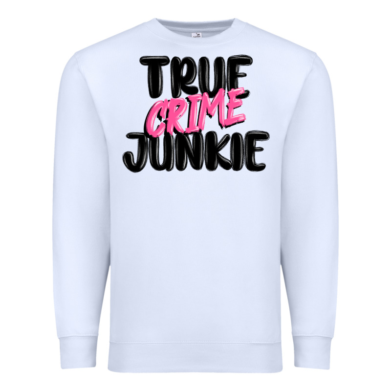 True Crime Junkie Premium Sweatshirt by MaliasSmallBusiness | Teevron