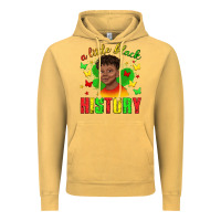 Vintage Mustard a little black history with boy juneteenth Vintage Hoodie - texasbilliewilder