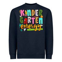 Navy kindergarten energy Heavyweight Sweatshirt - texasbilliewilder