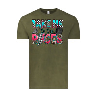 Vintage Olive take me to the races Vintage Tee - Zillion Design Studio