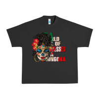 Pigment Black in a world full of princesses be a chingona Urban Heavy Tee - CTS Tumbler Store