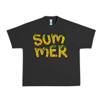 Pigment Black summer pineapple Urban Heavy Tee - BarkalooDesign