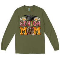 Army Green senior mom 2023 Long Sleeve Tee - AdoDesignShop