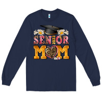Navy senior mom 2023 Long Sleeve Tee - AdoDesignShop