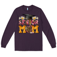Plum senior mom 2023 Long Sleeve Tee - AdoDesignShop