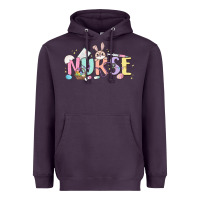 Plum easter nurse Heavyweight Hoodie - MaliasSmallBusiness