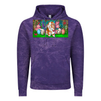 Cloud Purple Spring Easter Bunny Vintage Hoodie - RanaPortraitStore
