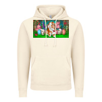 Vintage Artic Spring Easter Bunny Vintage Hoodie - RanaPortraitStore