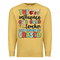 Antique Gold the influence of a good teacher can never be  eras Premium Sweatshirt - MaliasSmallBusiness