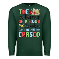 Sports Green the influence of a good teacher can never be  eras Premium Sweatshirt - MaliasSmallBusiness