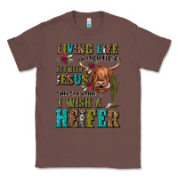 Chestnut living life somewhere between jesus take the wheel Classic Tee - JahusDesignShop