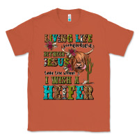 Copper living life somewhere between jesus take the wheel Classic Tee - JahusDesignShop