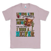 Lilac living life somewhere between jesus take the wheel Classic Tee - JahusDesignShop