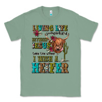 Sage living life somewhere between jesus take the wheel Classic Tee - JahusDesignShop