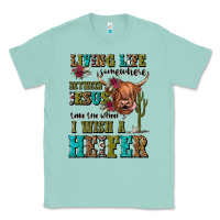 Seafoam living life somewhere between jesus take the wheel Classic Tee - JahusDesignShop