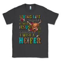 Smoke living life somewhere between jesus take the wheel Classic Tee - JahusDesignShop