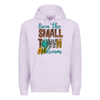 Lilac Living The Small Town Dream Premium Hoodie - BundleAndBundleShop