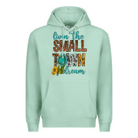 Seafoam Living The Small Town Dream Premium Hoodie - BundleAndBundleShop