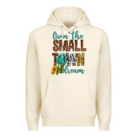 Tofu Living The Small Town Dream Premium Hoodie - BundleAndBundleShop