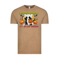 Vintage Coffee I Ghost People All Ready Round Vintage Tee - texasbilliewilder