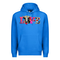 True Royal love with holstein cow Premium Hoodie - AdoDesignShop