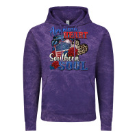 Cloud Purple american heart southern soul Vintage Hoodie - Zillion Design Studio