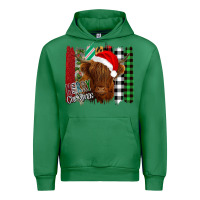 Merry Christmas Cow Urban Hoodie | Teevron