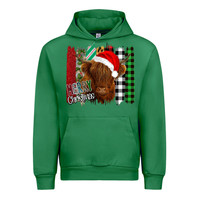 Merry Christmas Cow Urban Hoodie by Bettercallsaul | Teevron
