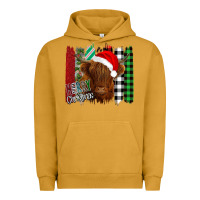 Pigment Peanut Butter Merry Christmas Cow Urban Hoodie - Bettercallsaul
